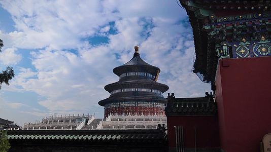 北京天坛公园延时摄影视频的预览图