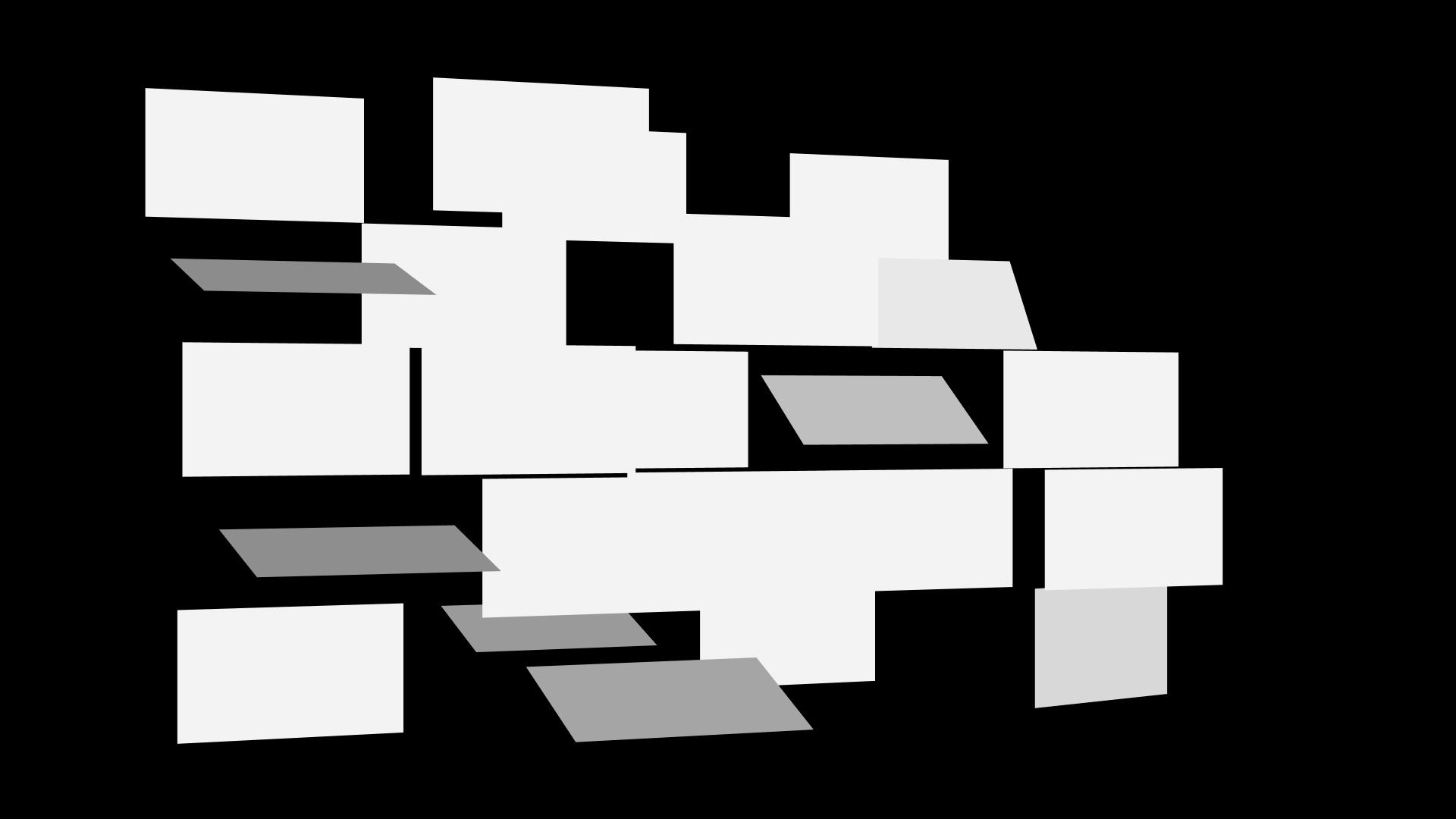 白色方块汇聚转场视频的预览图