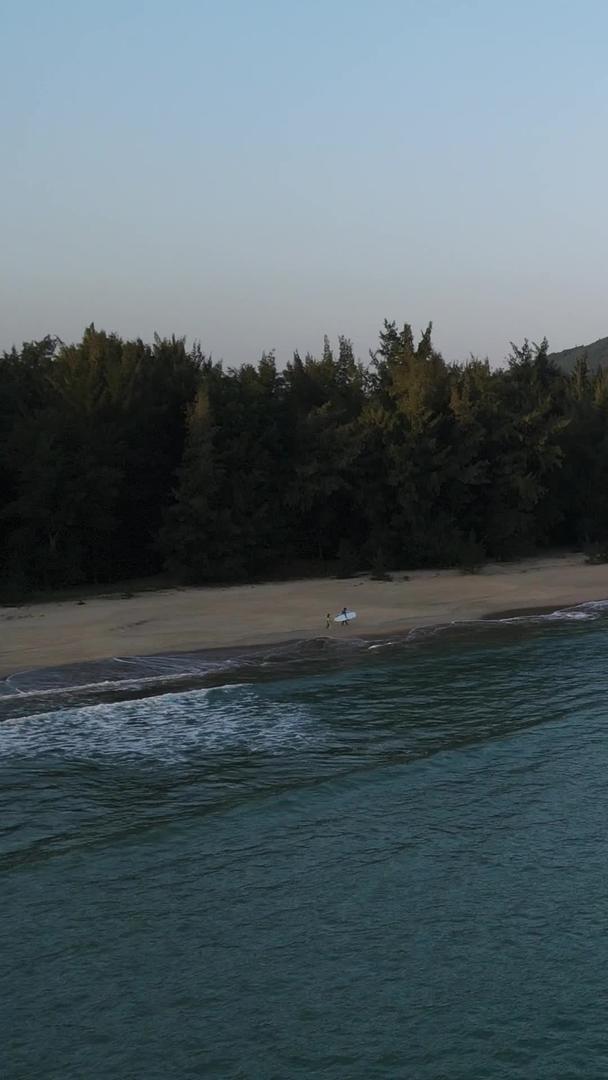 海南三亚航拍海岸视频的预览图