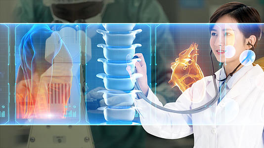 智能化医疗科技感特效合成AE模板视频的预览图