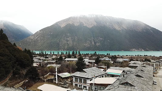 西藏林芝结巴村航拍视频的预览图