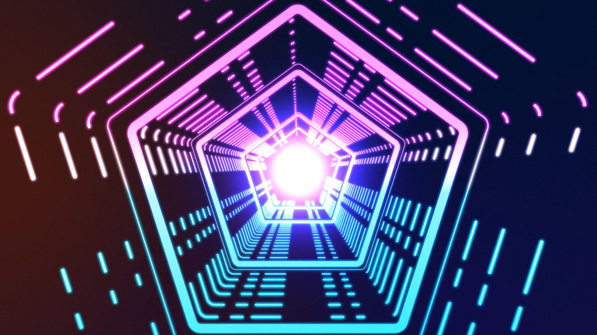 时空隧道穿梭科技感炫酷动画元素视频的预览图