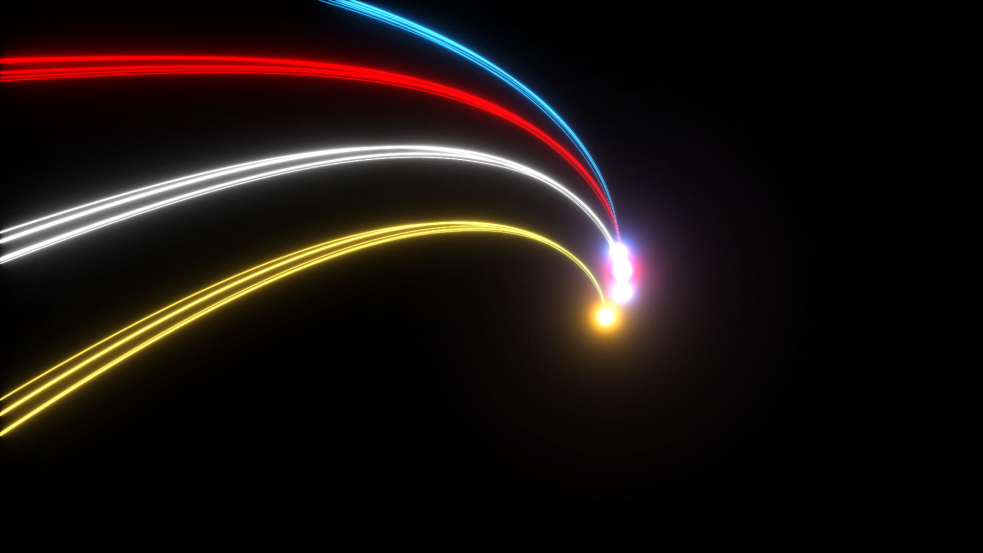 彩色光线聚合元素视频的预览图