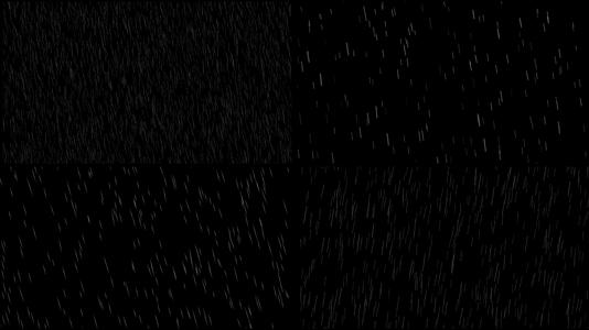 一组大雨、大雨、雨水动画视频的预览图