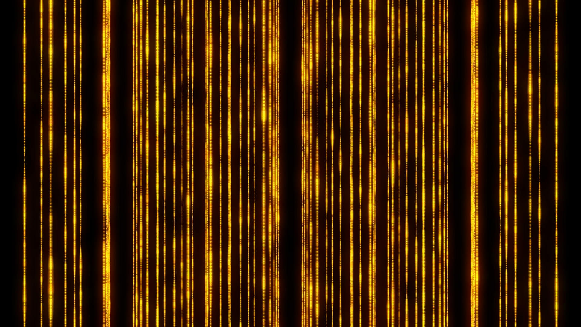 透明通道金色粒子线条背景素材视频的预览图