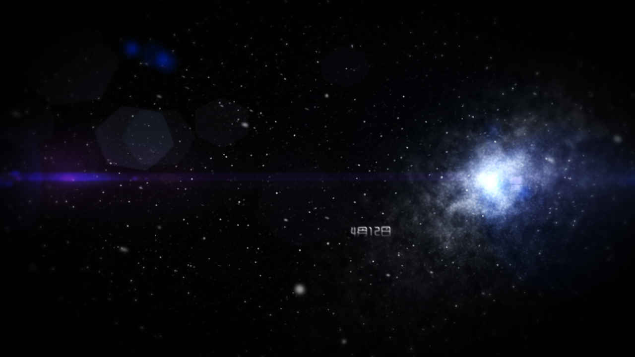 震撼宇宙银河展示世界航天日AE模板视频的预览图