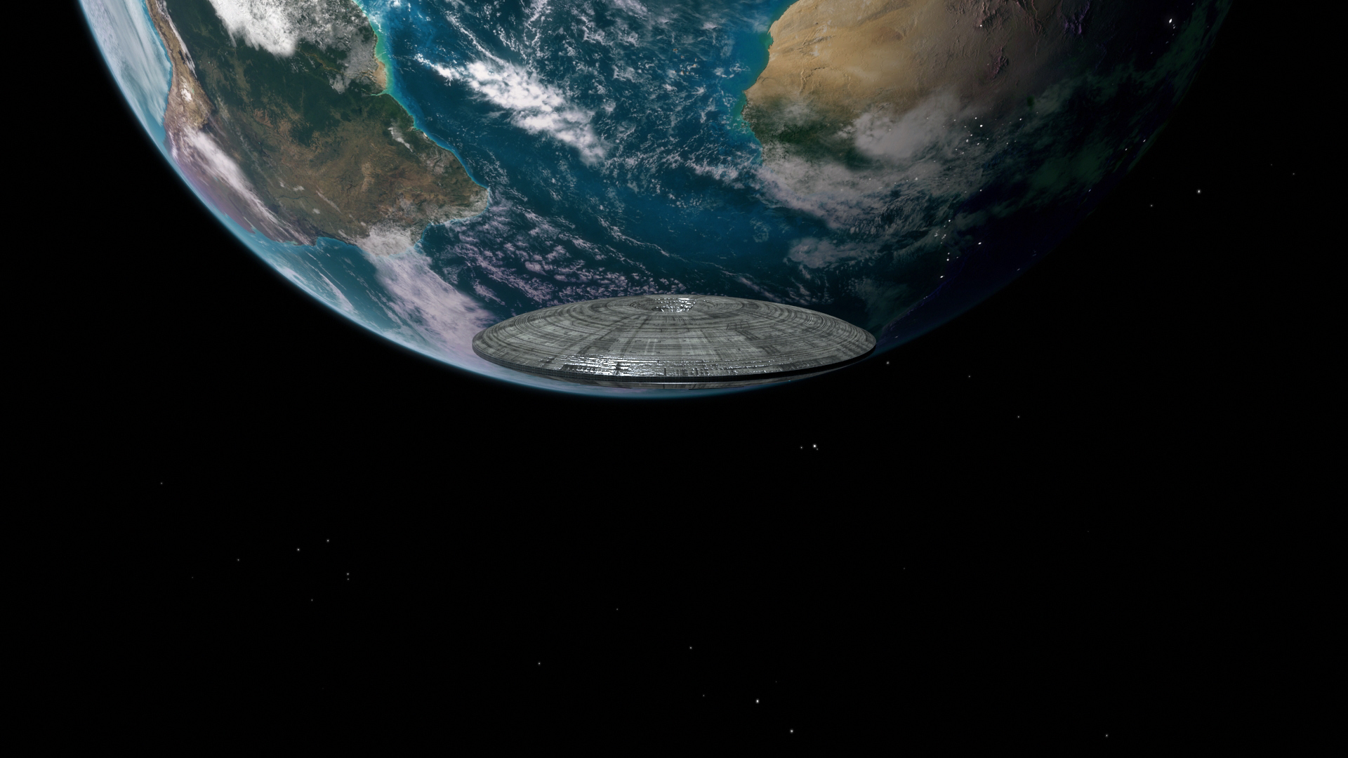 UFO标志地球展示视频的预览图