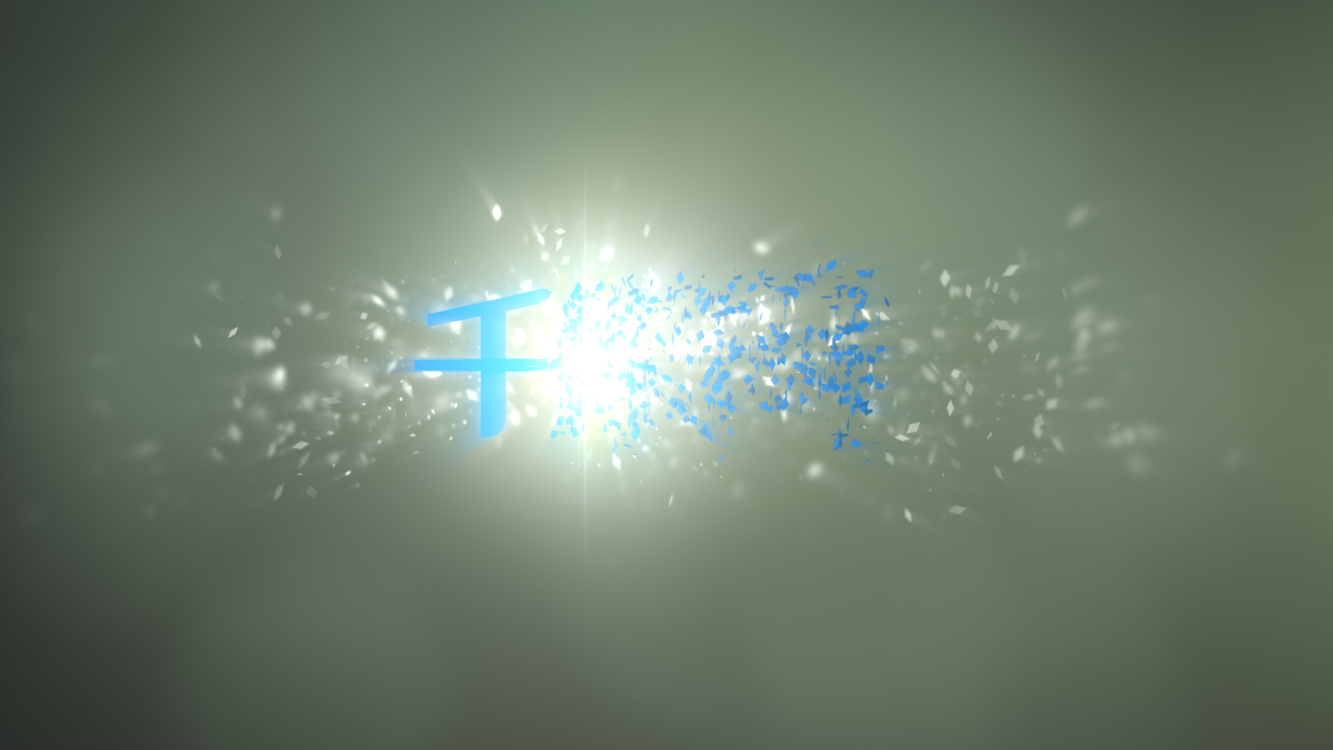 震撼的光晕碎片logo特效AE模板视频的预览图