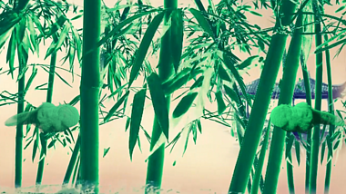 中国风水墨竹子端午节宣传视频的预览图