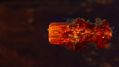 熊熊烈火火焰爆炸粒子Logo动画视频的预览图