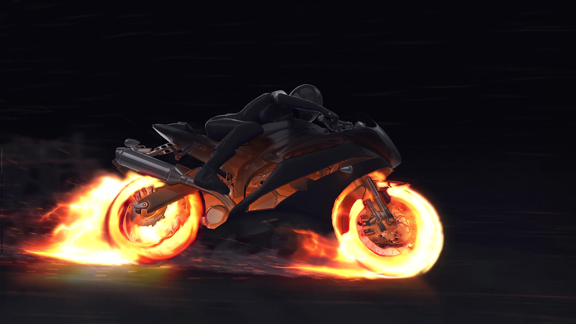 摩托车极速飞车极限运动游戏开场绝地求生视频的预览图