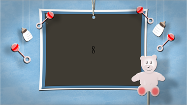 卡通幼儿创新相框AE模板视频的预览图