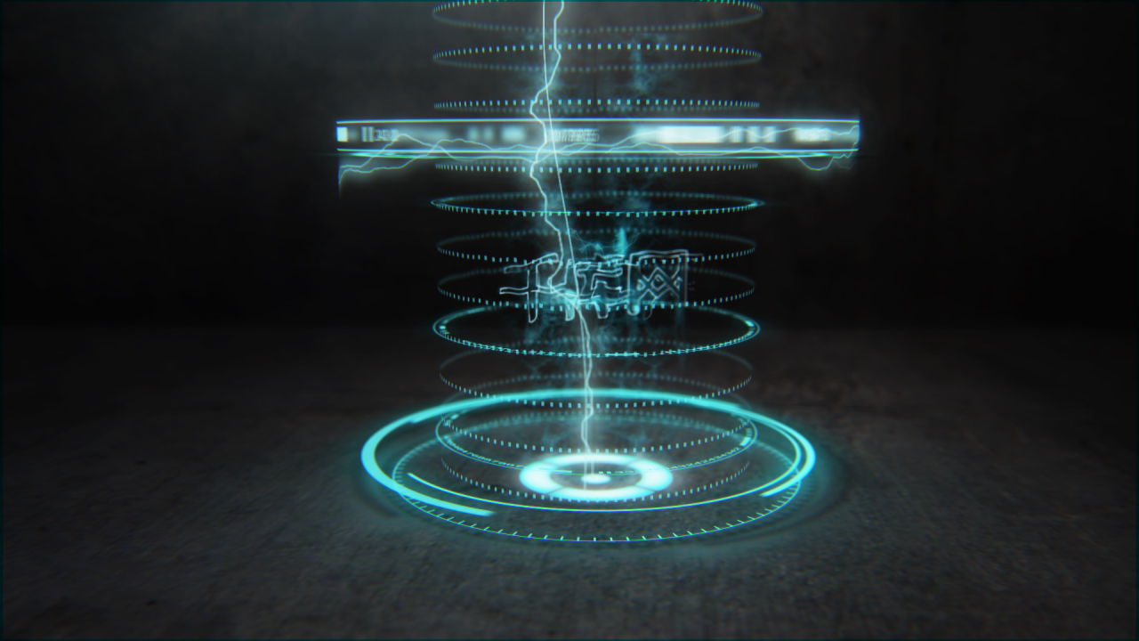 科技感能量条光圈LOGO展示视频的预览图