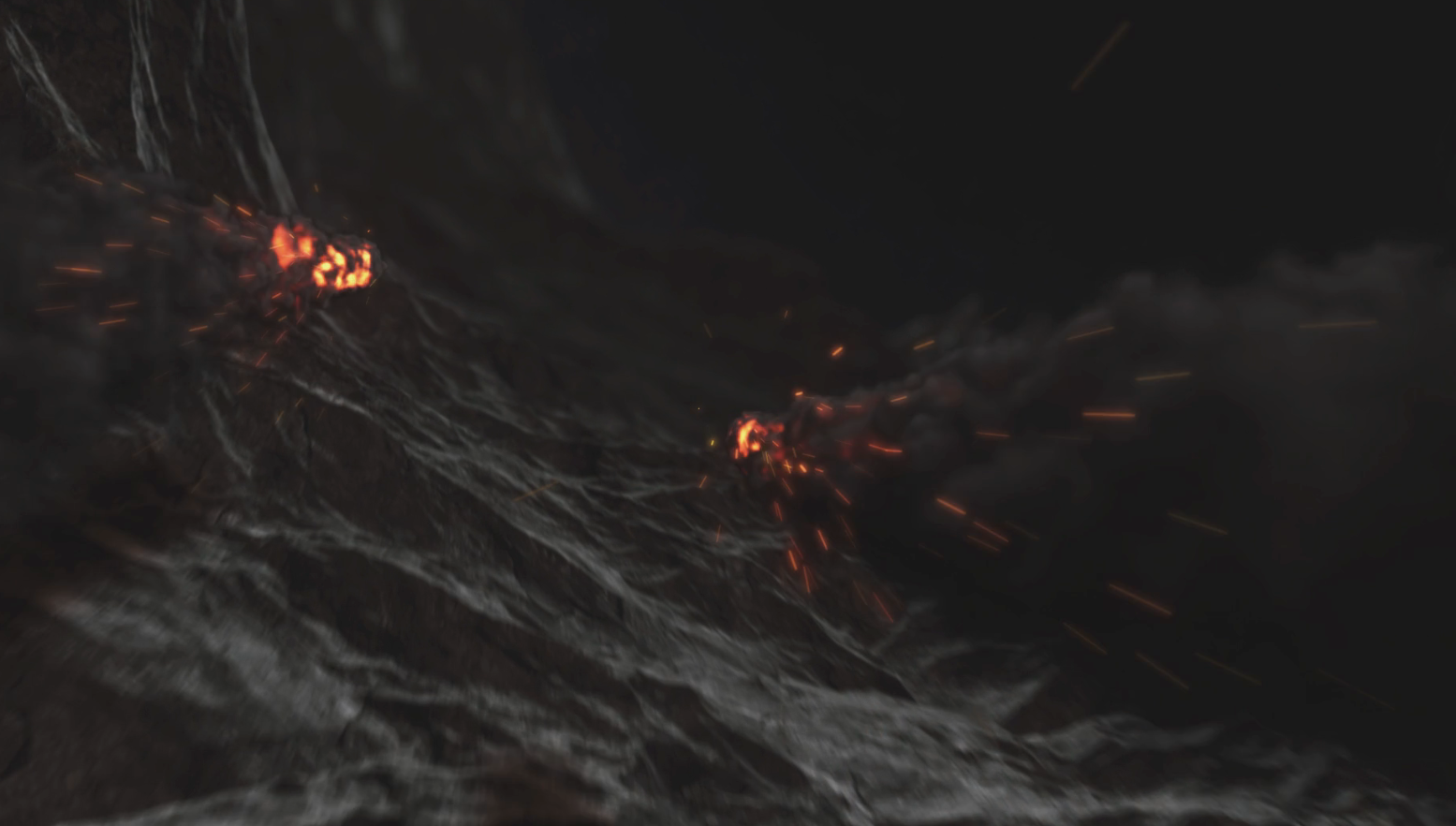 震撼火山火焰大气展示LOGO演绎开场视频的预览图