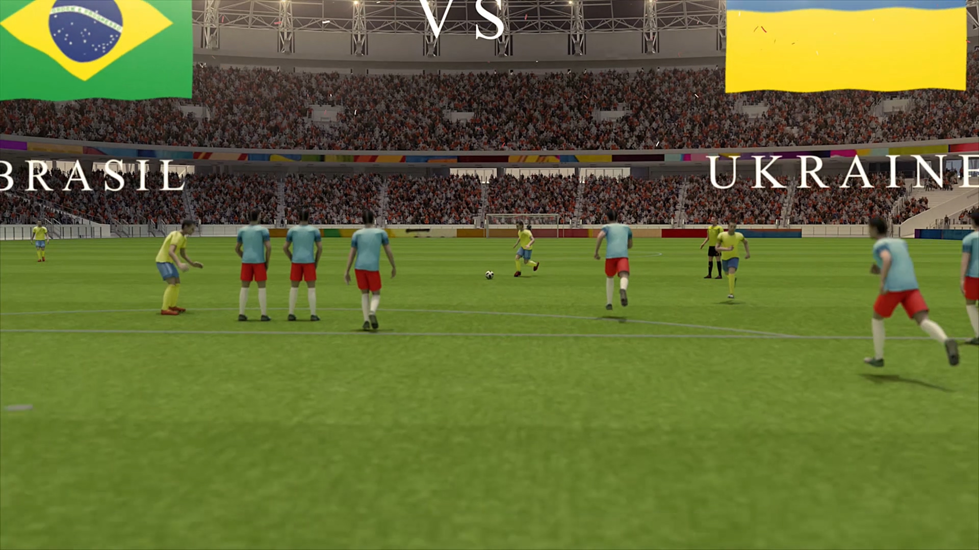 足球联赛足球场赛事体育竞技视频的预览图