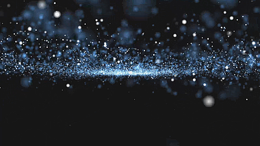 粒子星空展示LED大气背景视频循环大屏视频的预览图
