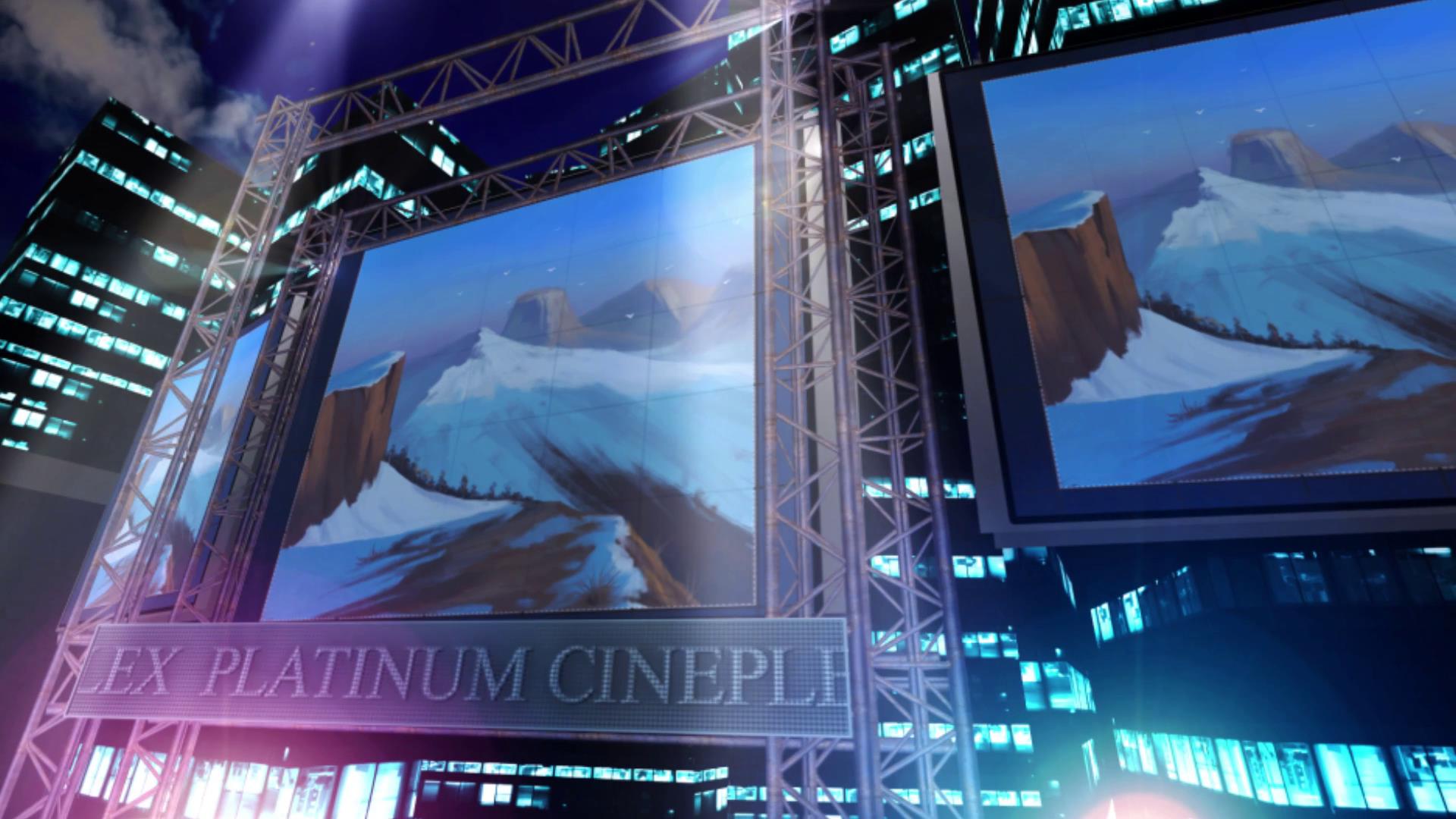 震撼城市穿梭大屏幕宣传展示AE模板视频的预览图