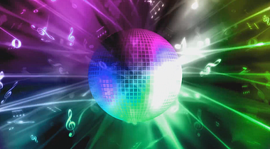 圆球彩灯展示LED舞厅背景视频素材视频的预览图