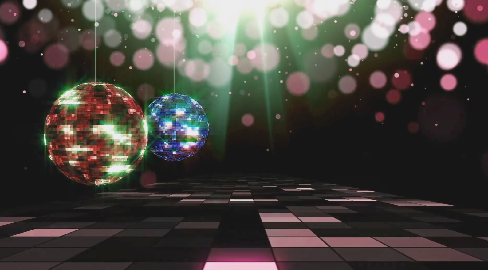 大屏循环背景内容挂球炫酷DJ舞厅循环视频的预览图