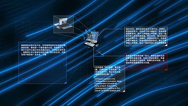 物联网大数据科技宣传片ae模板视频的预览图