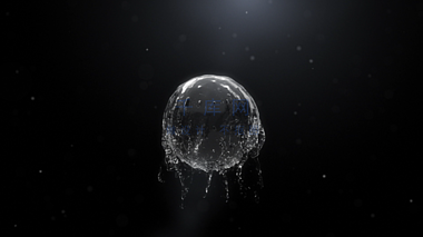 液体效果企业logo演绎片头PR模板视频的预览图
