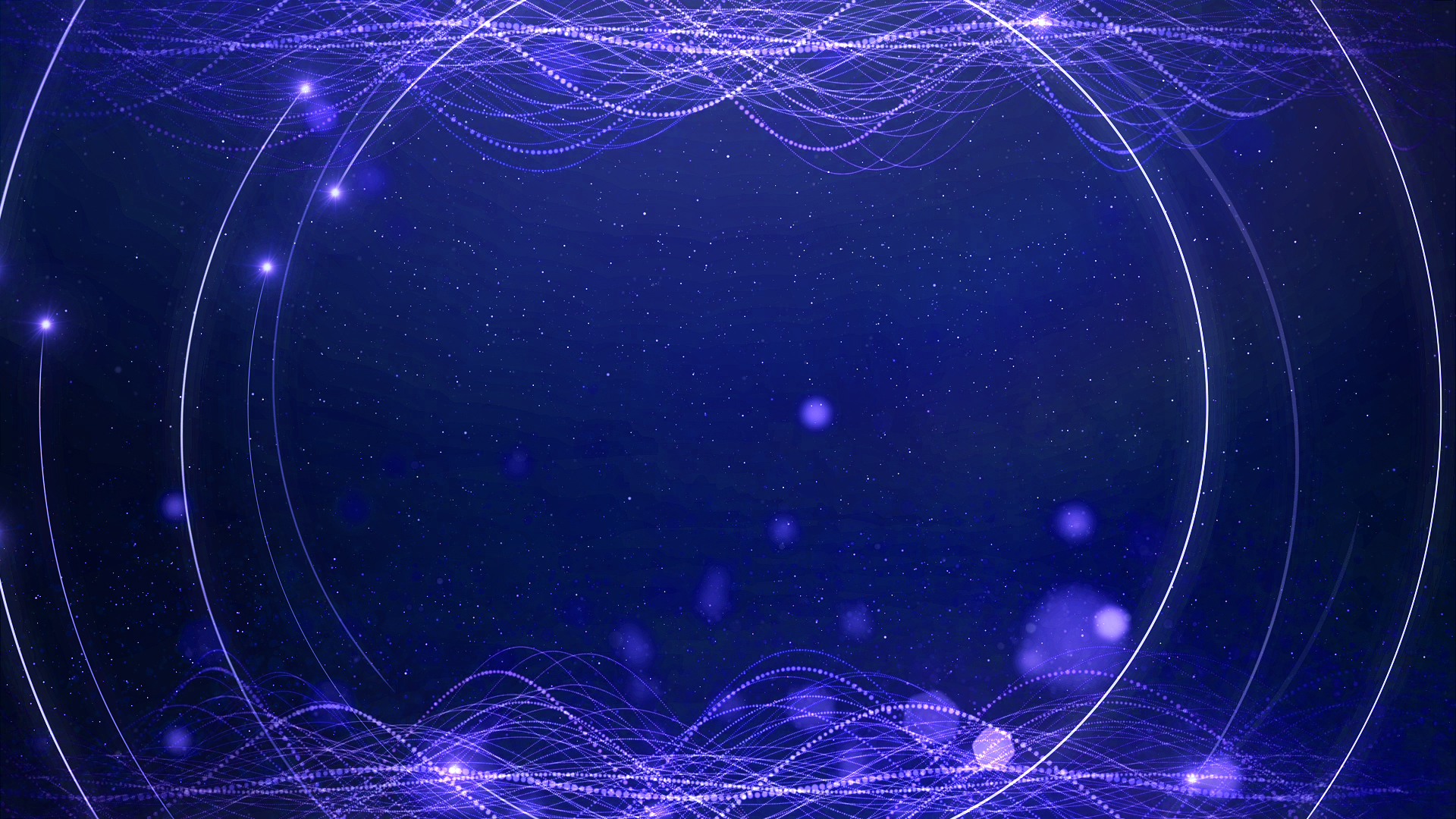 现代唯美蓝色光效粒子背景视频ae模板视频的预览图