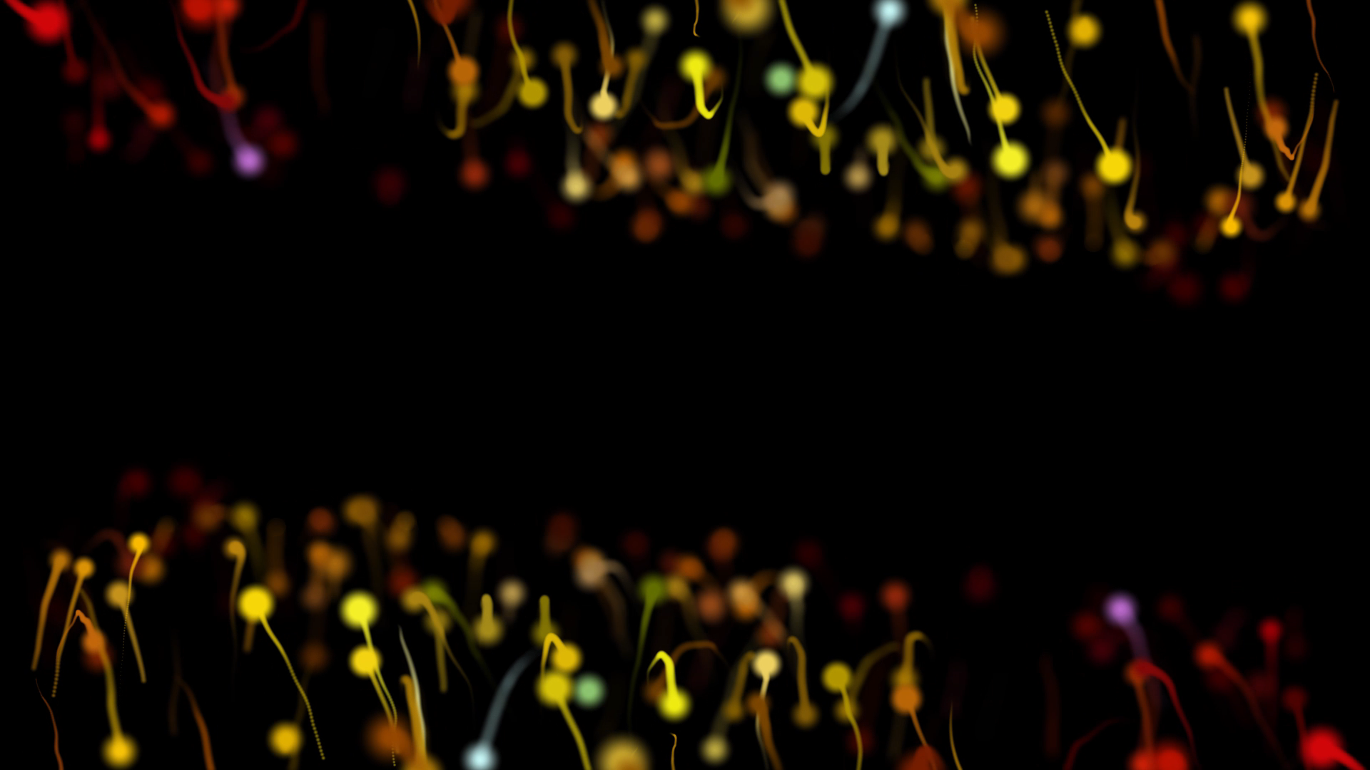 大气双层粒子动态背景AE模板视频的预览图