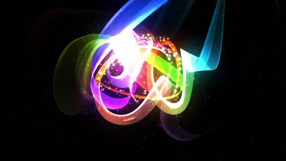 抽象光线彩带Logo演绎ae模板7视频的预览图
