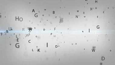粒子文字汇聚logo炫酷片头AE模板视频的预览图