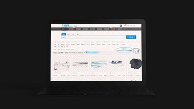 屏幕网站展示AE模板视频的预览图