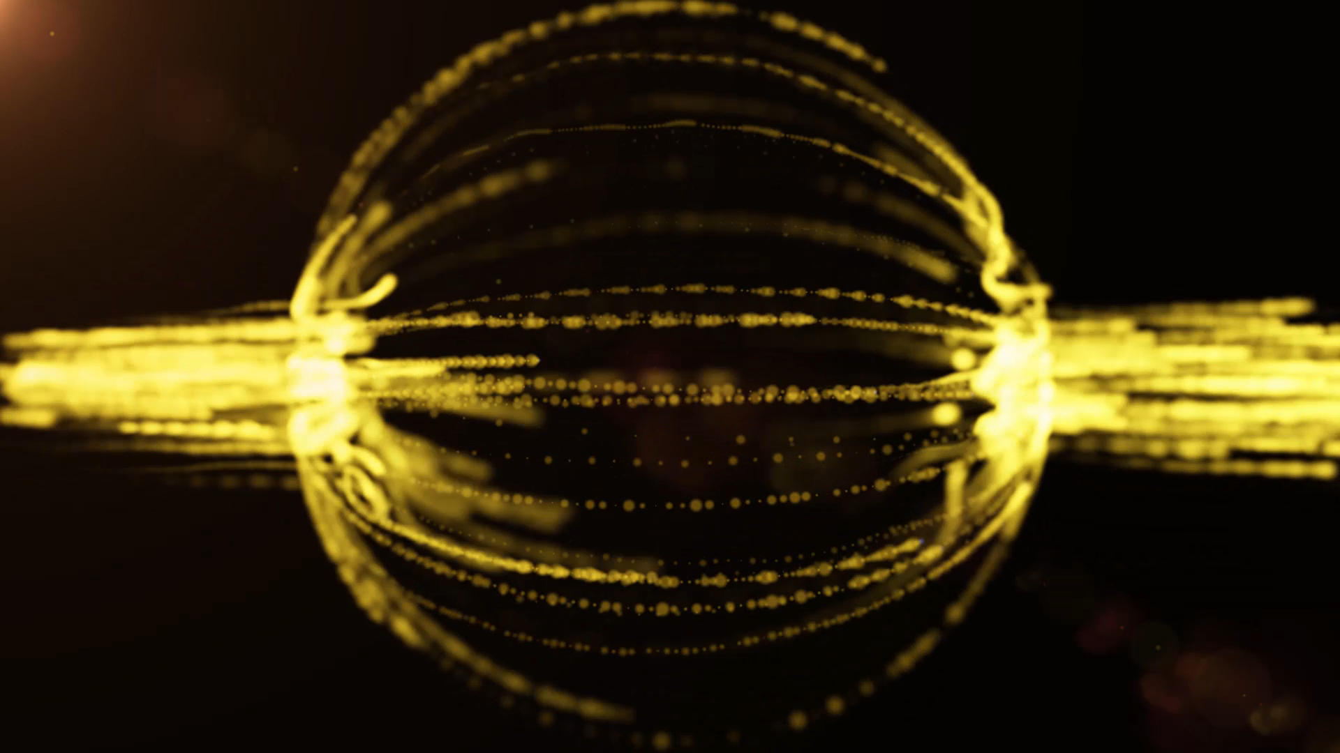 粒子球形场大气空间模板视频的预览图