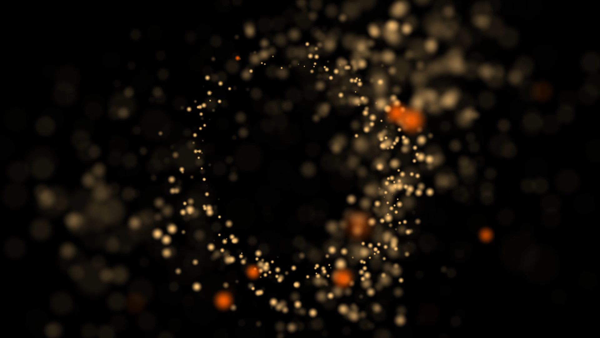 金色粒子发散镜头透明模板视频的预览图