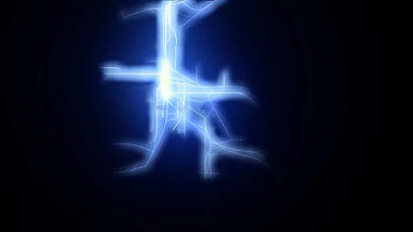 logo演绎电流AE模板视频的预览图