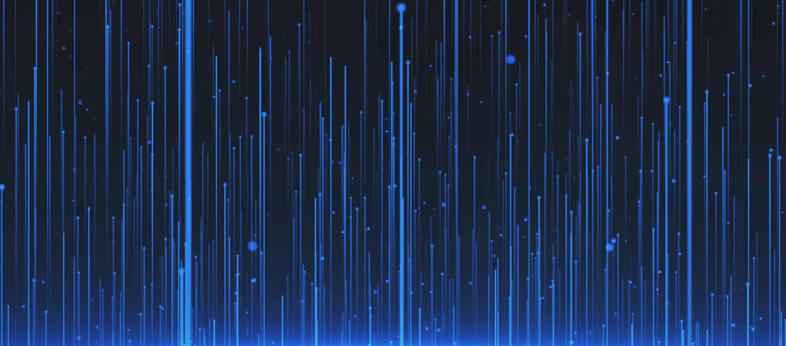 蓝色粒子光效特效背景循环内容素材视频的预览图