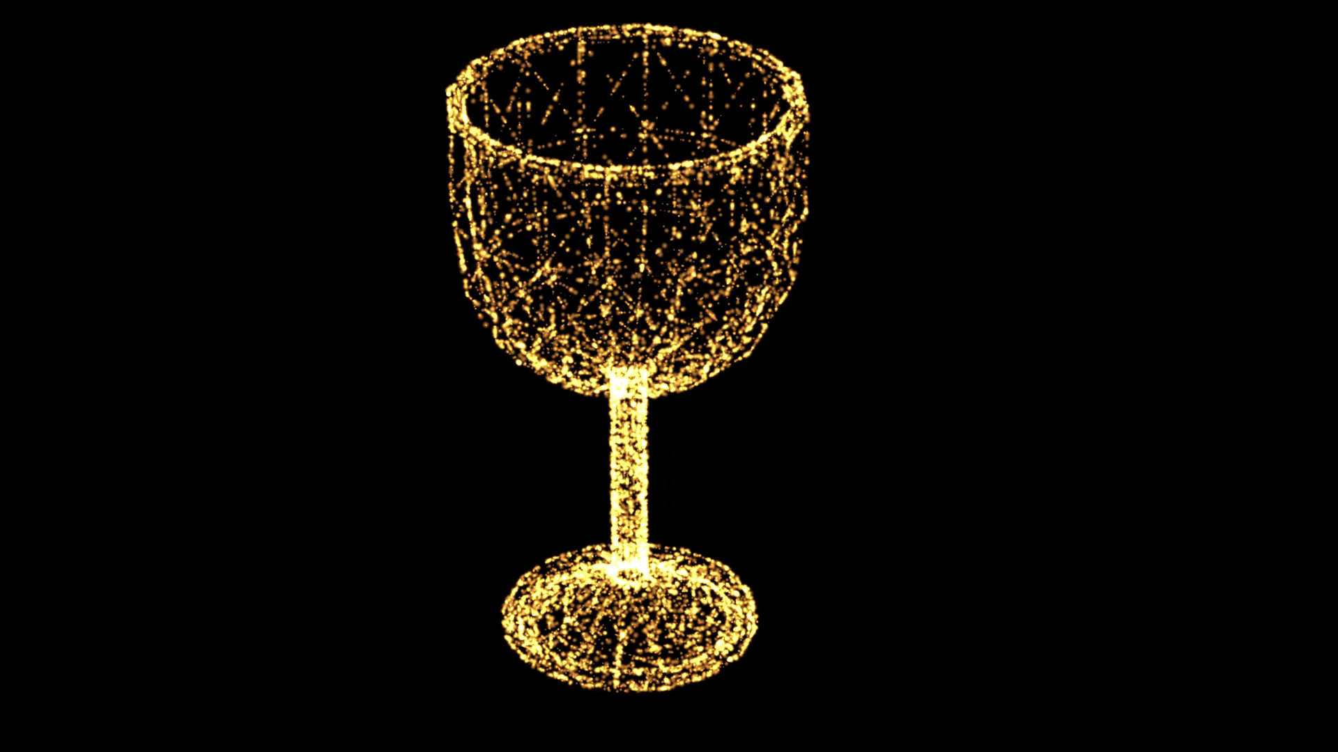 3D高脚杯模型粒子AE模板视频的预览图