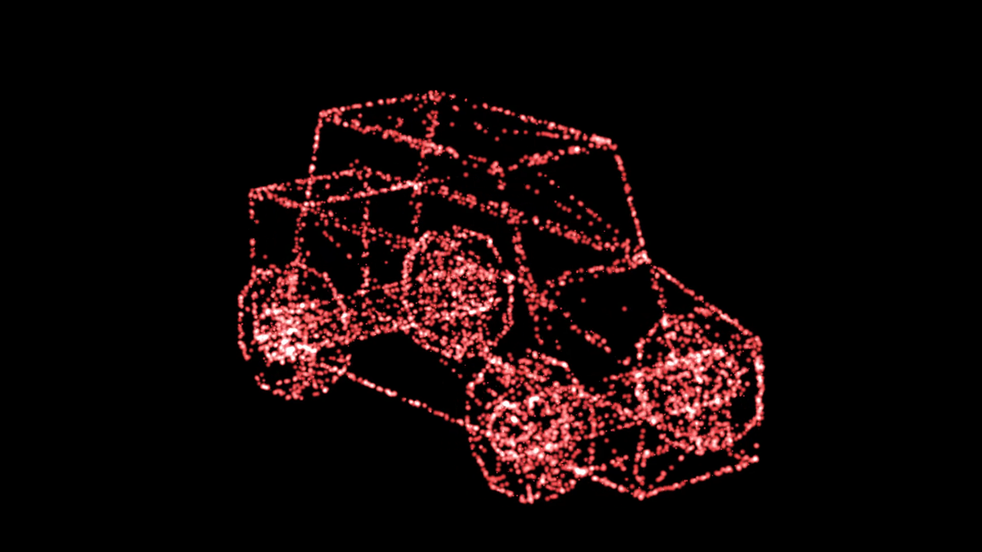 3D汽车模型粒子AE模板视频的预览图