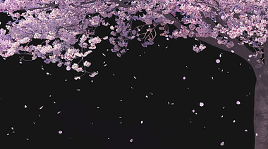 樱花树粒子演绎LED视频背景素材展示视频的预览图