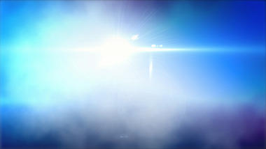 蓝色光点云彩变换背景视频视频的预览图