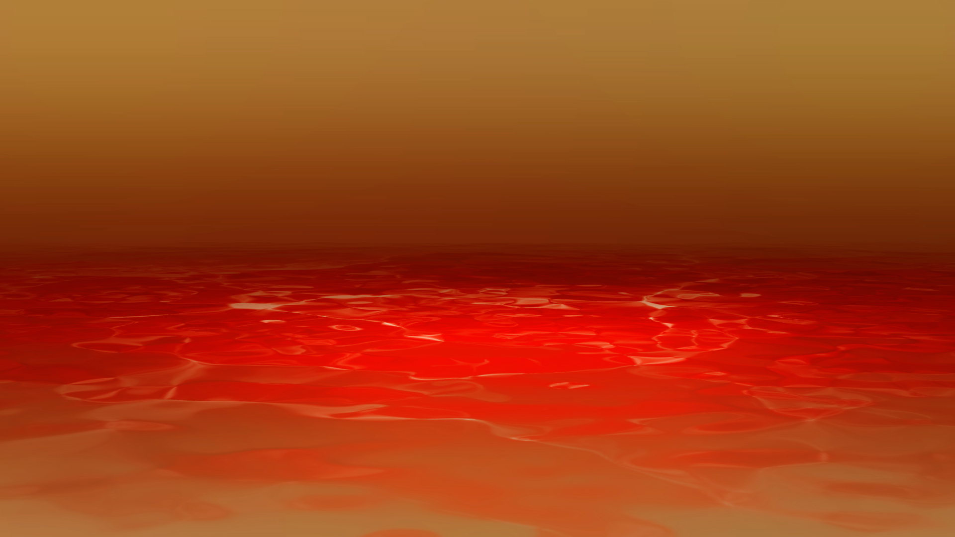 橘色日落海面梦幻背景视频视频的预览图