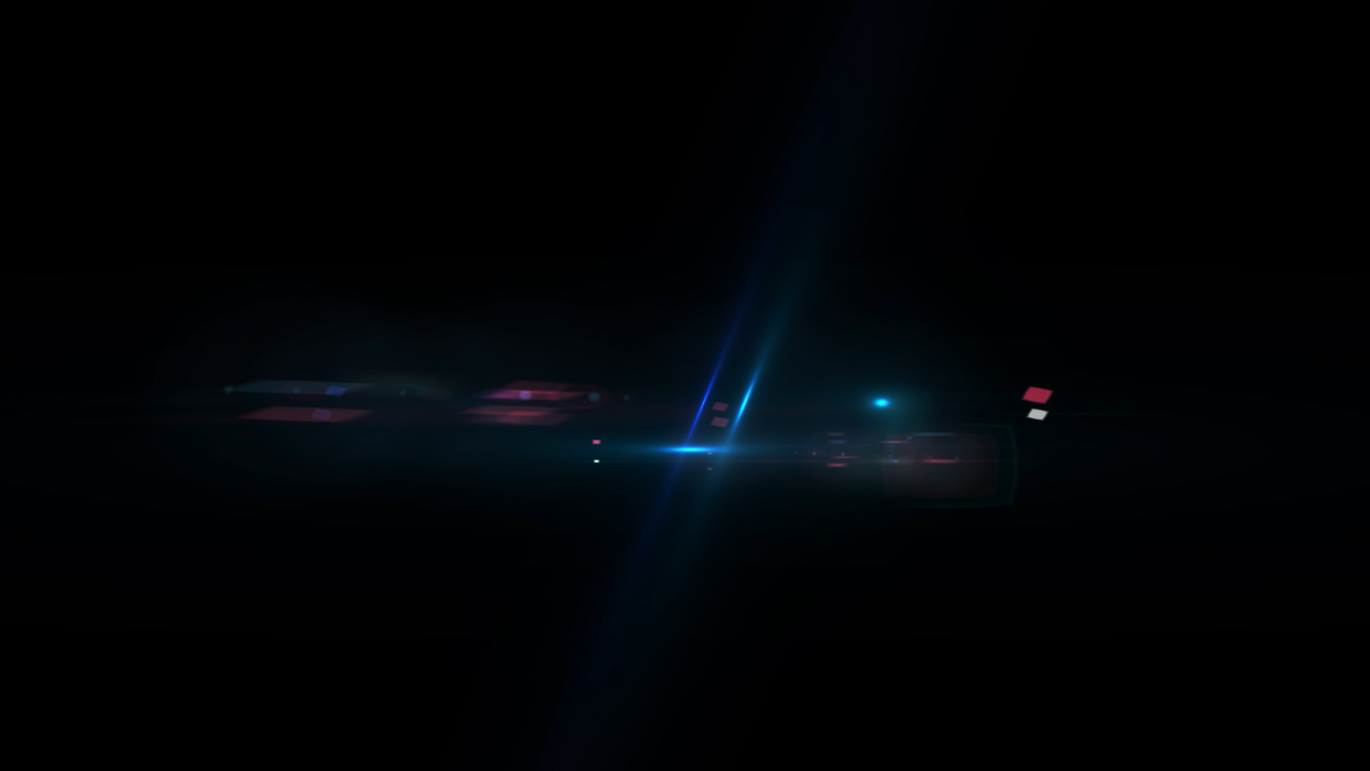 蓝色光效梦幻科技感背景视频视频的预览图