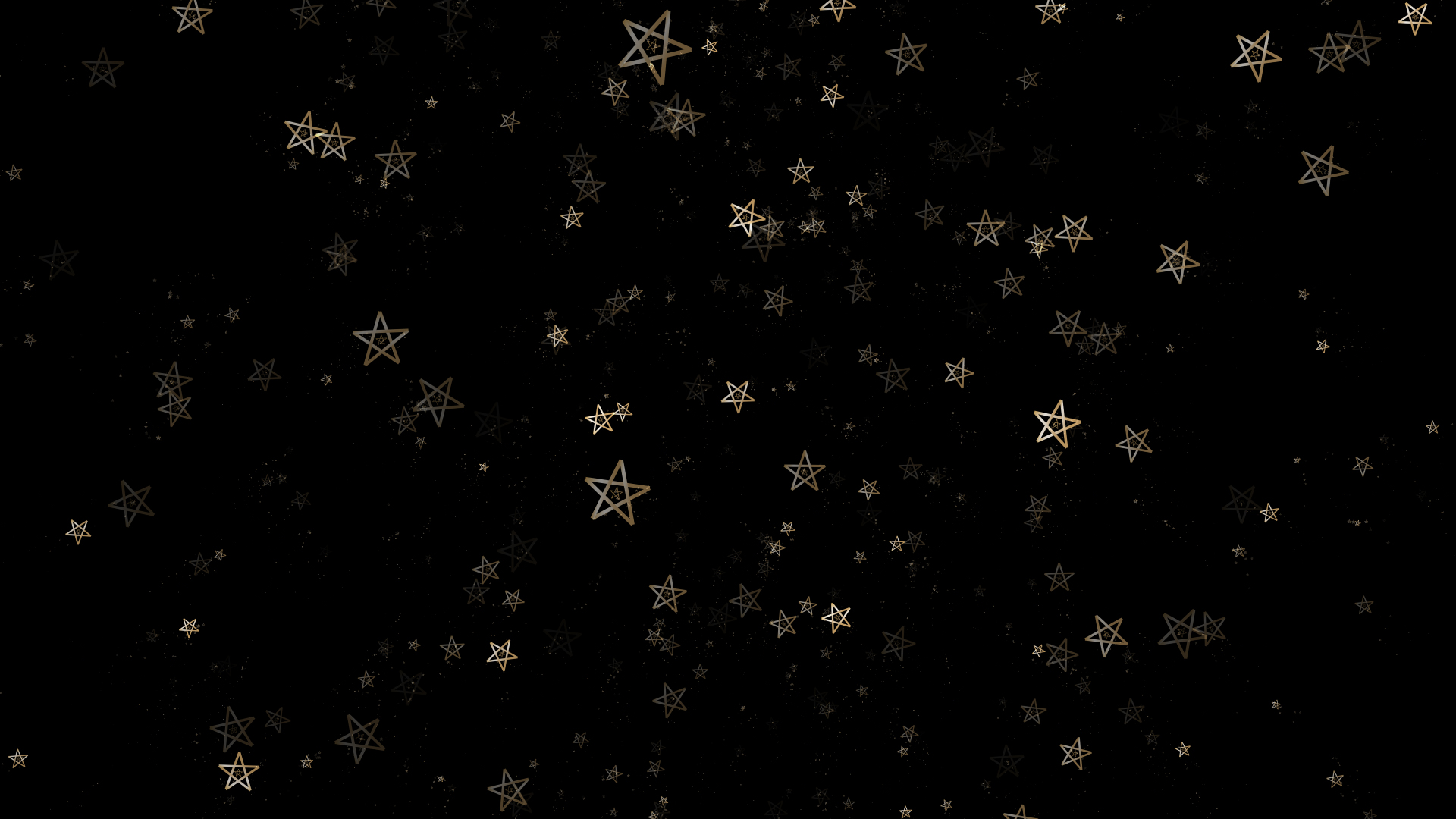 大气五角星粒子飘散背景ae模板视频的预览图