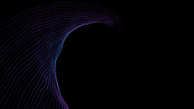 炫彩三维网格漂浮科技感背景视频的预览图