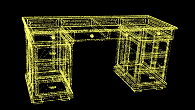 3D家具01模型粒子AE模板视频的预览图