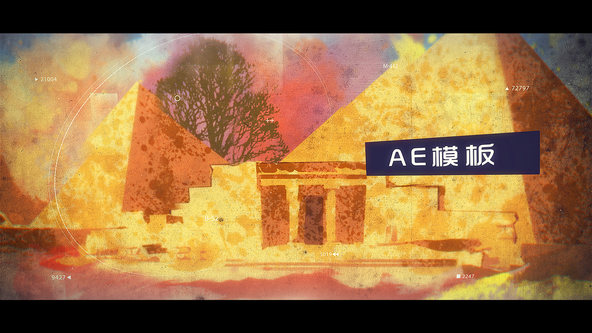 古典复古建筑图像展示AE模板视频的预览图