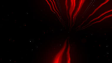 炫酷红色流动粒子光线背景视频素材视频的预览图
