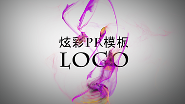 梦幻炫彩LOGO演绎标志片头pr模板视频的预览图