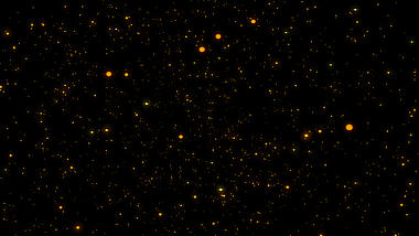 炫酷金色粒子星空穿梭透明通道视频素材视频的预览图