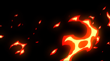 超长实用MG动画火焰背景01视频的预览图
