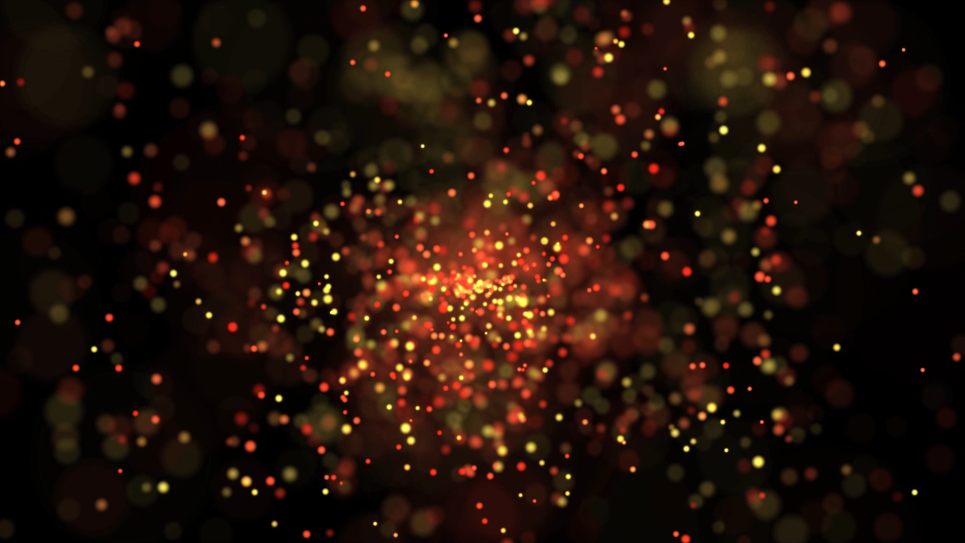 多彩大气粒子动态背景视频视频的预览图