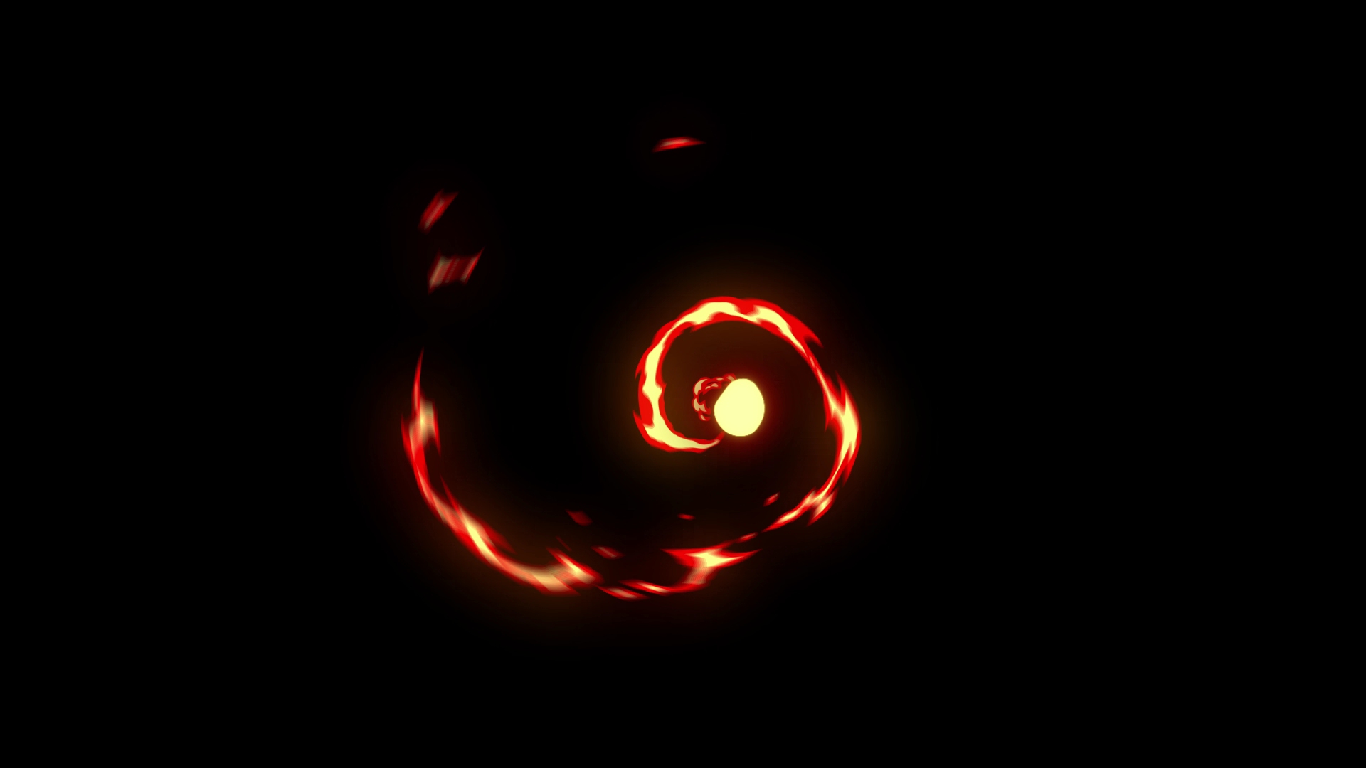MG动画旋转火花效果透明通道元素视频的预览图